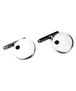Sterling Silver Cufflinks w/ Cabochon Sapphires ~ Great Father&#39;s Day Gift - $269.00