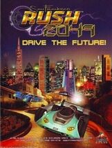 San Francisco Rush 2049 Arcade Game Flyer Original Foldout Brochure Artwork - $8.09