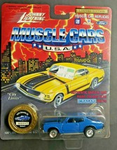 1994 Johnny Lightning 1/64 Muscle Cars USA 1970 Chevelle SS Series 9 Blue HW20 - £7.85 GBP