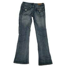 Vigoss Womens Jeans Size 3 New York Boot Cut Distressed Blue Denim - £21.11 GBP