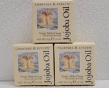 CRABTREE &amp; EVELYN Sea Shell Soap With Jojoba Oil 25g/0.9 oz Lot of 3 - £39.43 GBP