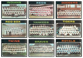 &quot;Olympic Special&quot; 1971 Topps Vintage Baseball &quot;Teams&quot; U-Pick #1 -#742 EX. - £2.21 GBP+