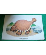 1979 ARGUS NILES ILLINOIS COLLIN FRY ANKYLOSAURUS DINOSAUR LITHO ART PIC... - $186.07