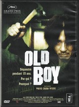 Old Boy Dvd French Import Region 2 Pal Rare Htf Korean Film Alternate Cover Art - £10.65 GBP