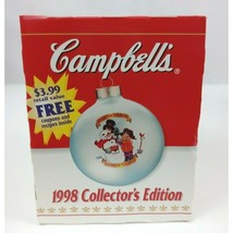 Vintage 1998 Campbell&#39;s Kids Collector&#39;s Edition Happy Holidays Ornament - £9.26 GBP