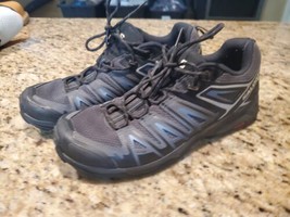 Salomon Men&#39;s X Ultra Pioneer Waterproof Hiking Shoes Phantom/Black~size 11.5 - £54.12 GBP