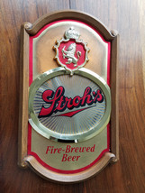 Vintage 1986 Stroh&#39;s Brewery Co. Fire-Brewed Beer Bar Sign  - £61.98 GBP