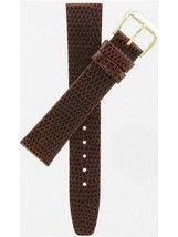 Kreisler Man's 18mm Brown Lizard Grain Watch Band 432102-18  - $14.80