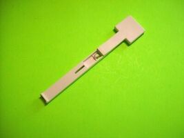 Alvin G &amp; Co NOS Pinball Machine 6" Off White Plastic ROLL OVER Drop Target - $5.35