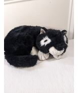 WMG Cat Plush Toy Black White tuxedo kitty kitten stuffed animal NOT WOR... - €18,89 EUR
