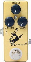 Golden Horse Guitar Pedal From Ymuze Moskyaudio With Overdrive. - £37.07 GBP