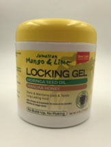 Jamaican Mango &amp; Lime Locking Gel Starts And Maintains Locks &amp;Twist 6oz - £5.99 GBP