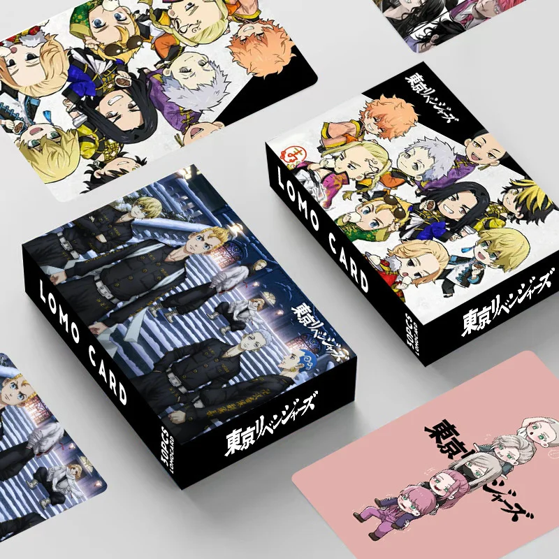 Japanese Anime Lomo Cards Tokyo Revengers Draken Card Games With Postcards Box - £6.96 GBP+