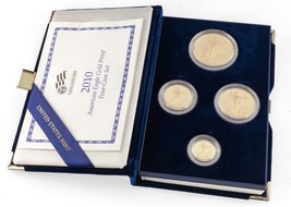 2010-W 1.85 OZ Or American Eagle Preuve Kit W/ Ogp - £4,381.94 GBP