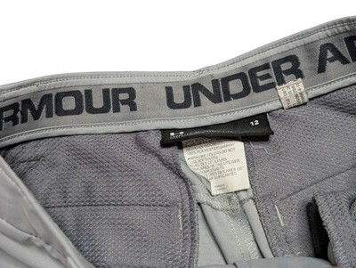 Lot Of 2 Boys Under Armour Casual Shorts Sz 12 Loose Fit Dark Gray/ Light Gray  Item image 7