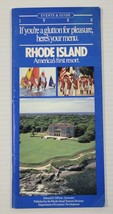 *L1) Vintage 1988 Rhode Island Events &amp; Guide Directory Travel Booklet - $13.86 CAD