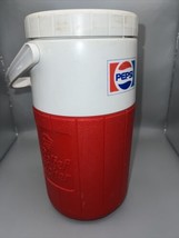 Vtg 1980&#39;s Pizza Hut Coleman Pepsi Relief Pitcher Jug Cooler 1/2 Gallon - £11.98 GBP