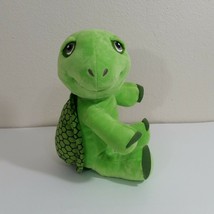 Progressive Plush Terry Turtle 10 inch Stuffed Animal Green Sitting - $9.51