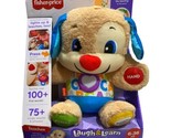 Fisher-Price Laugh &amp; Learn Smart Stages Soft Stuffed Plush Toy Puppy *New - £24.17 GBP