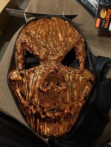 Halloween Metallic Mask orange - £7.57 GBP