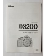 Nikon D3200 Digital Camera Manual del Usuario En Espanol  - £7.90 GBP