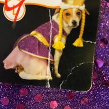 Rapunzel Queen of the Castle Dog Halloween Costume Large 20-29 Lb. NWT - $14.40