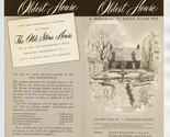 Richmond&#39;s Oldest House Brochure Memorial to Edgar Allan Poe 1950&#39;s - $17.82