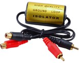 Rca Audio Noise Filter Suppressor Ground Loop Isolator For Car And Home ... - £17.57 GBP