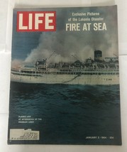 Life Magazine January 3 1964 Exclusive The Lakonia Disaster Fire at Sea - £6.49 GBP