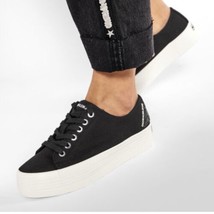 Calvin Klein Jeans Zohene B4R1620 Black Platform Sneakers NWOB Women’s S... - £41.15 GBP