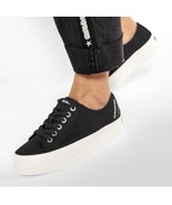 Calvin Klein Jeans Zohene B4R1620 Black Platform Sneakers NWOB Women’s S... - £40.49 GBP