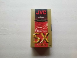 New JVC SX Gold T-120 Blank VHS Tape - $4.44