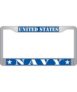 U.S. Navy Chrome License Plate Frame - £22.58 GBP