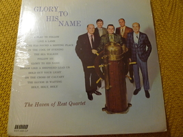 GLORY TO HIS NAME RECORD SALE Haven Of Rest Quartet Music Album Stereo R... - $277.32 MXN