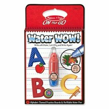 On the Go Water Wow! Letters Water-Reveal Activity Pad 4 Boards by Melissa&amp;Doug - £8.83 GBP