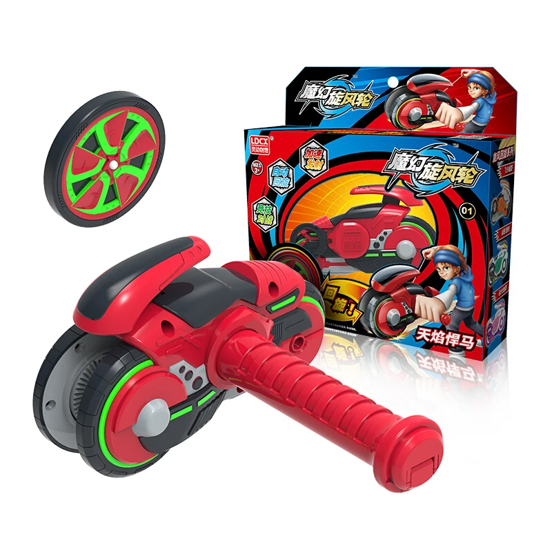 Newest Magic Gyro Infinite Cyclotron Speed Up Wheel Gyroscope Toy with - £19.50 GBP+