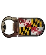 Maryland Flag Metal Bottle Opener Fridge Magnet - £7.98 GBP