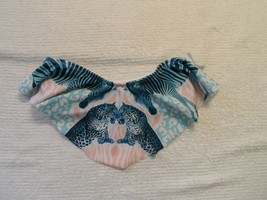 BP UNDERCOVER Ruffle Bandeau Bikini Top (Juniors) Tiger Twin size S-$28 - $8.36