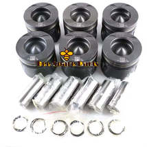 Pistons &amp; Rings Set Φ83mm For Mercedes-Benz ML350d GLS350 CDI W166 X166 OM642 - £464.20 GBP