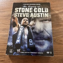 WWE The Legacy of Stone Cold Steve Austin 3-DVD Set Collector&#39;s Edition - £7.80 GBP