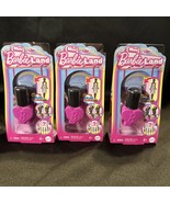 Lot Of 3 Mini Barbie Land Reveal Dolls 1.5&quot; NAIL POLISH BOTTLE - $27.29 CAD