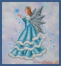 Sale!!! Celine, The Winter Fairy By Cross Stitching Art Design - £57.92 GBP