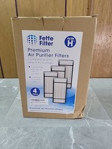 Pack of 4 Replacement Fette Filters | Compatible with Honeywell HEPA Filter H - £18.58 GBP