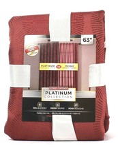 Maytex Mills Smart Curtains Platinum Collection 50&quot; X 63&quot; Carlton Back Tab Panel - £25.13 GBP