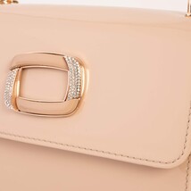 The Ferrara Cream Patent Leather Handbag image 3