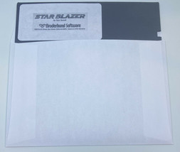 Star Blazer Game Apple II IIe IIGS Vintage Computer 1982 Broderbund 5.25... - $15.00