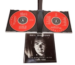 Neil Diamond The Greatest Hits Music 2 CD Set - Pop Soft Rock Ballads 1966-1992 - £4.69 GBP