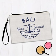Bali Life on the Strand : Gift Makeup Bag Beach Travel Souvenir Indonesia - £9.73 GBP