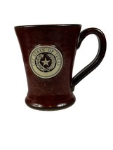 Sunset Hill Stoneware The State Of Texas Mug Handmade Drip Glaze Oversized - £15.67 GBP