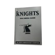 1992 World League Football Knights Media Guide 91&#39; North American East C... - $52.25